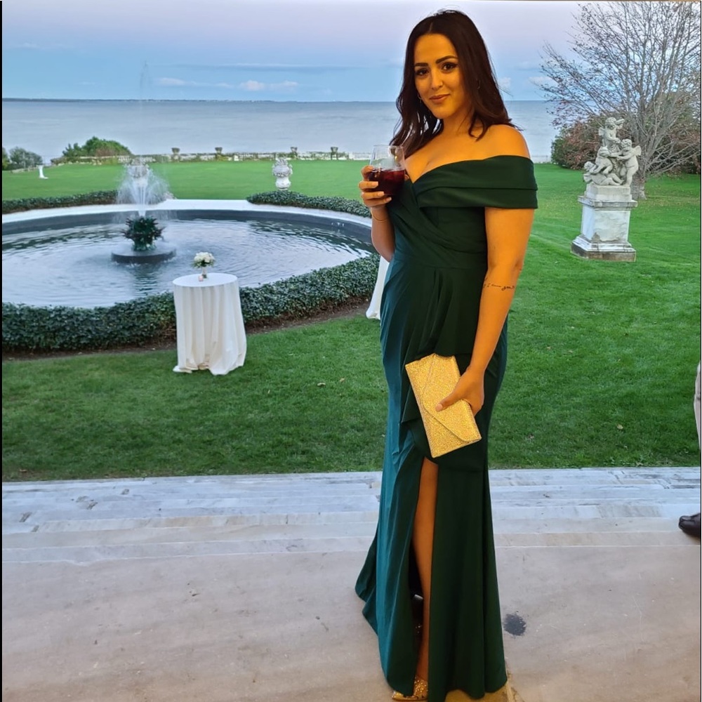 Cuz I’m not wearing the same dress anymore,it’s really beautiful one time wear